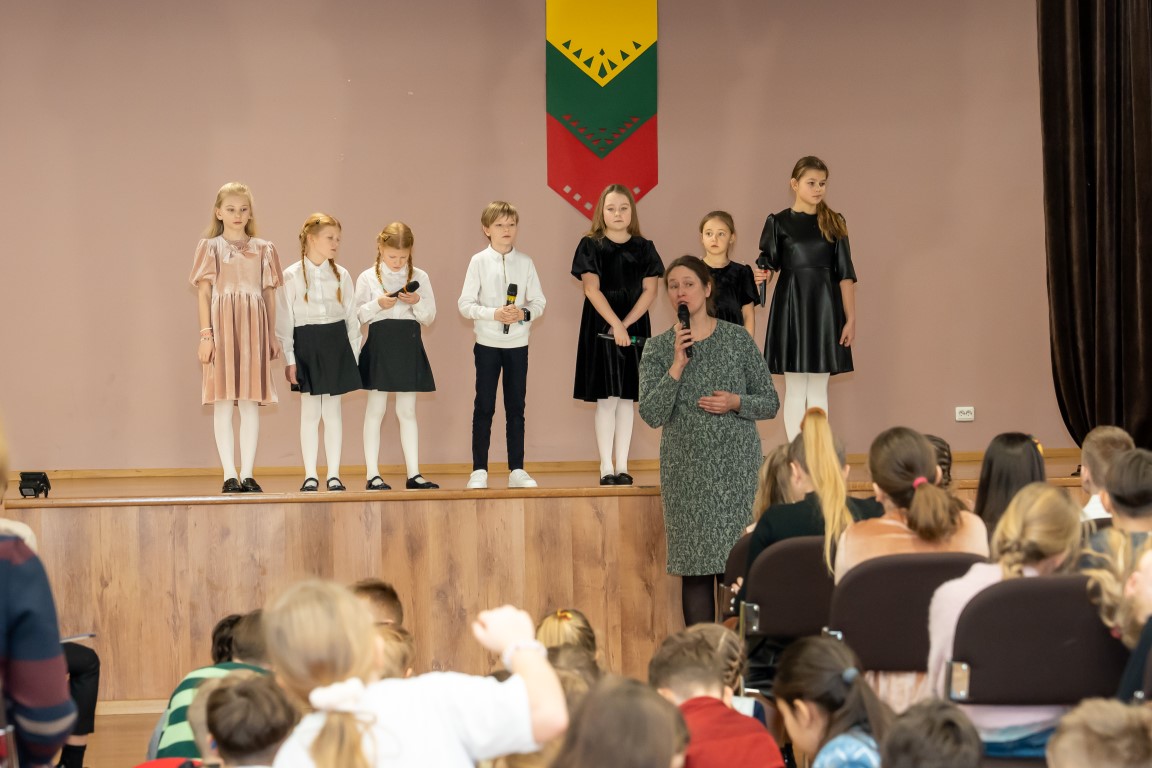 Koncertas “Baltijos” pagrindinėje  mokykloje