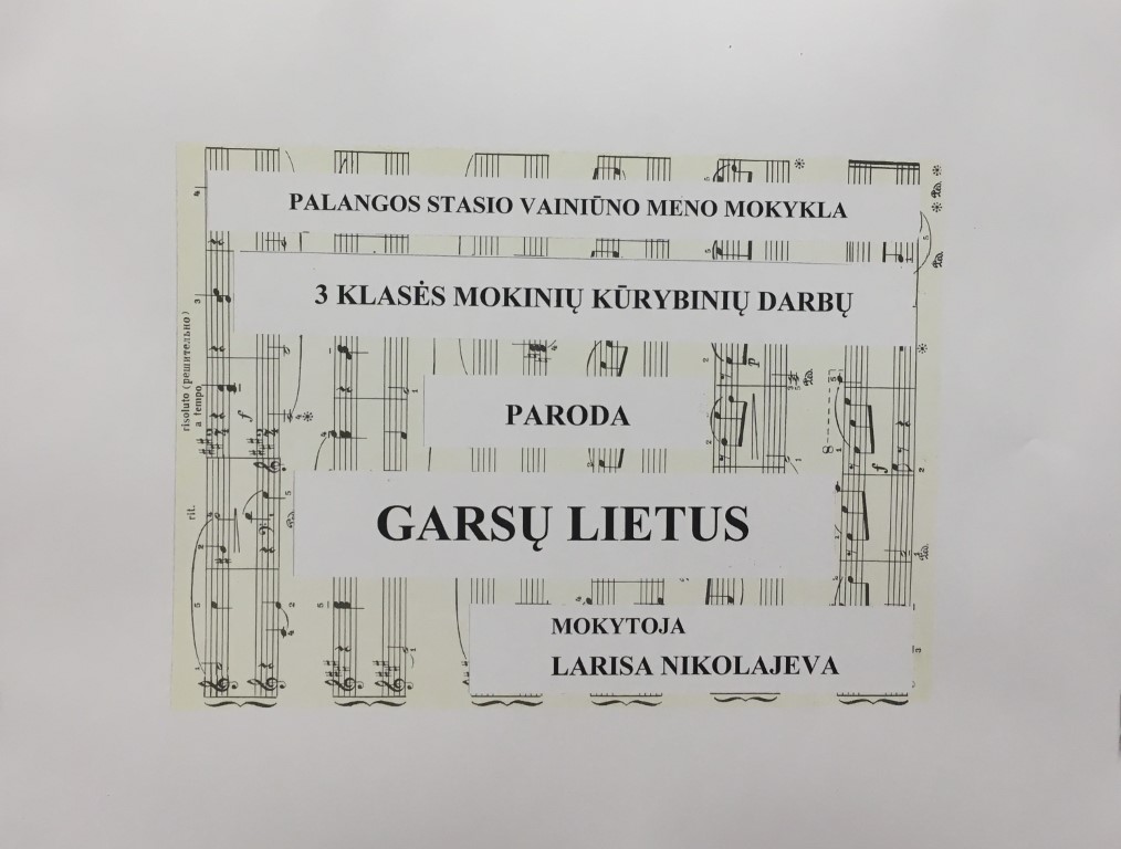 Paroda "Garsų lietus"