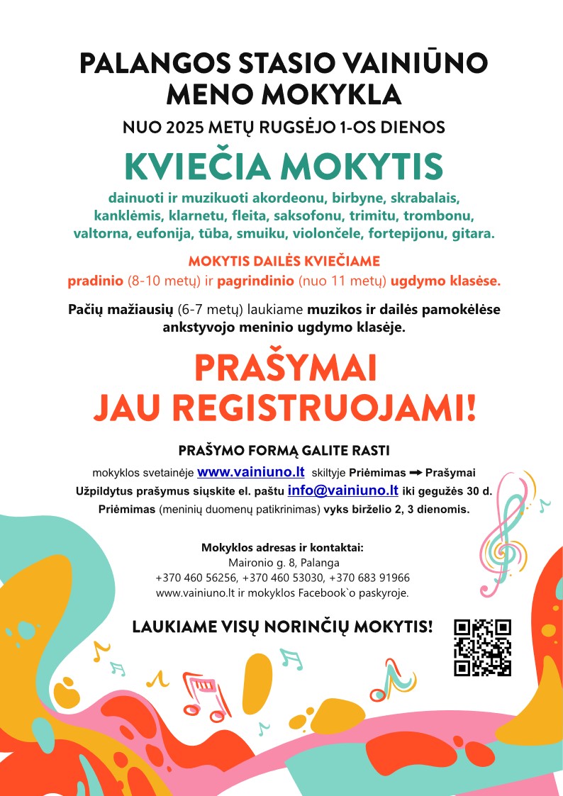 Kviečiame!