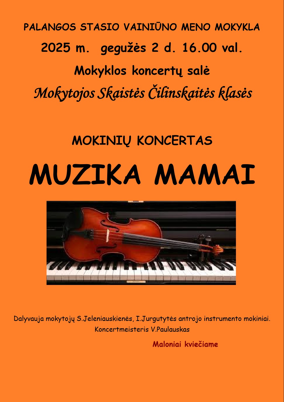 Kviečiame!