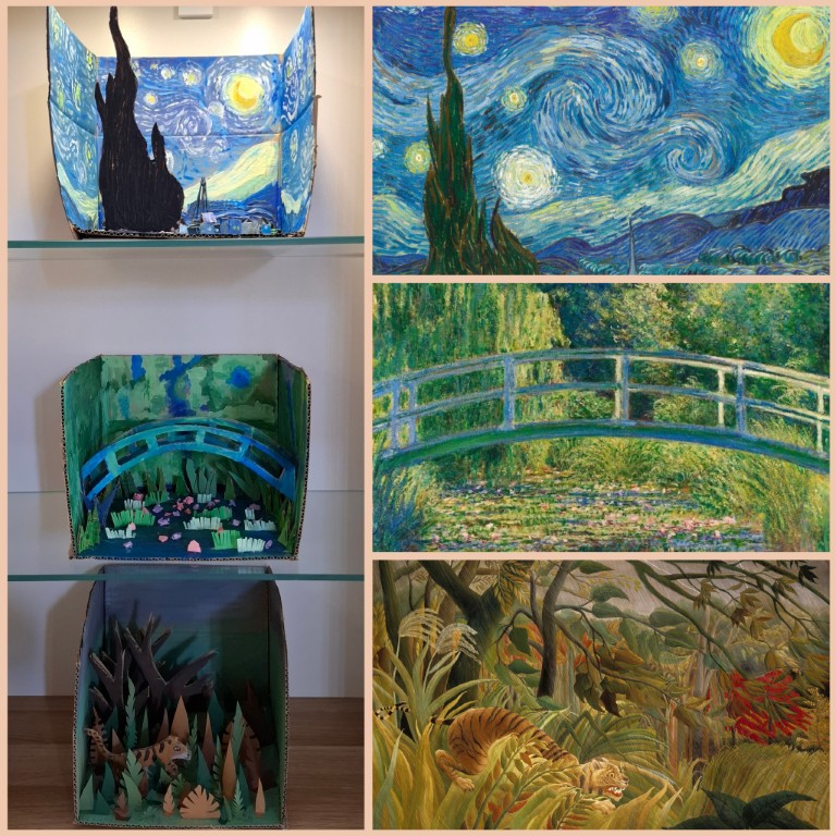 Paroda „Įžengus į paveikslus“