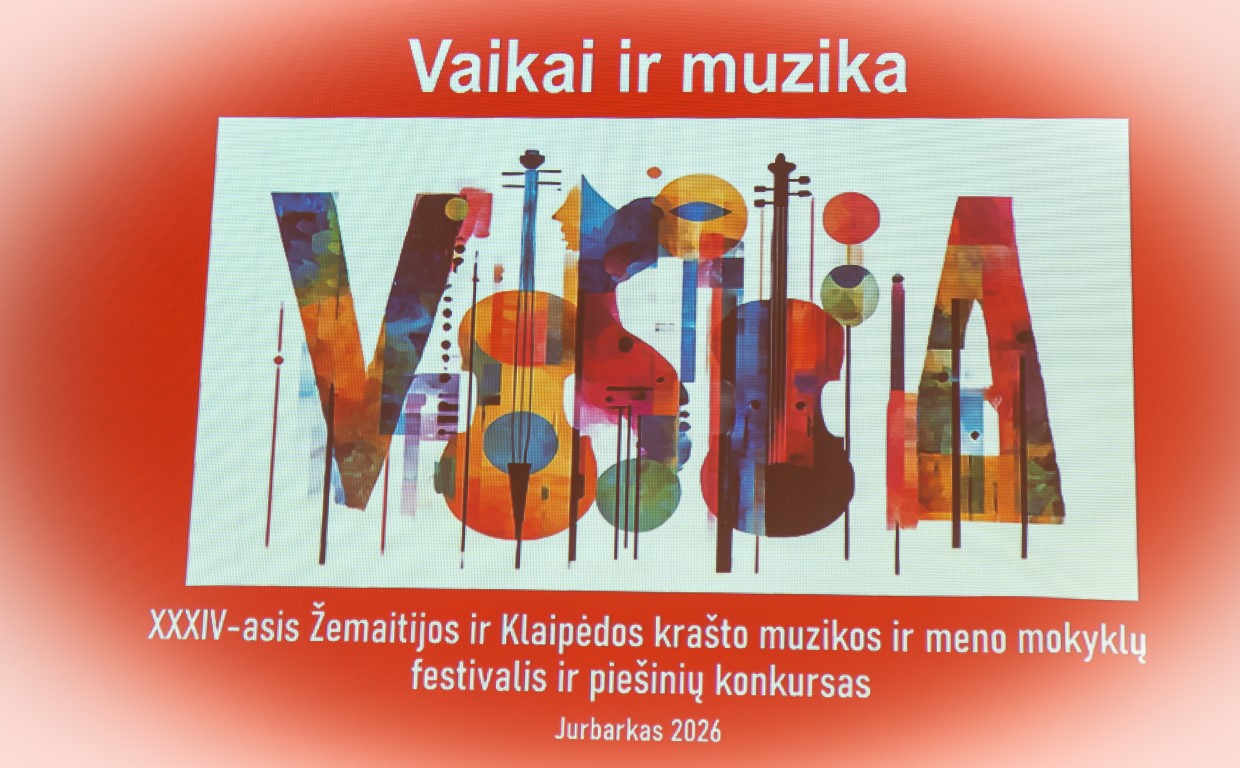 XXXIV Žemaitijos ir Klaipėdos krašto muzikos ir meno mokyklų festivalis „Vaikai ir muzika“