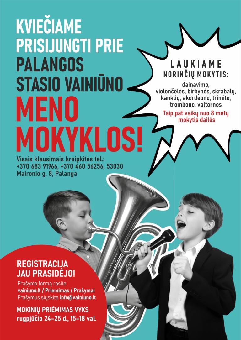 Kviečiame!