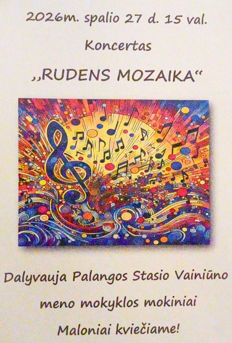 Koncertas „Rudens mozaika“