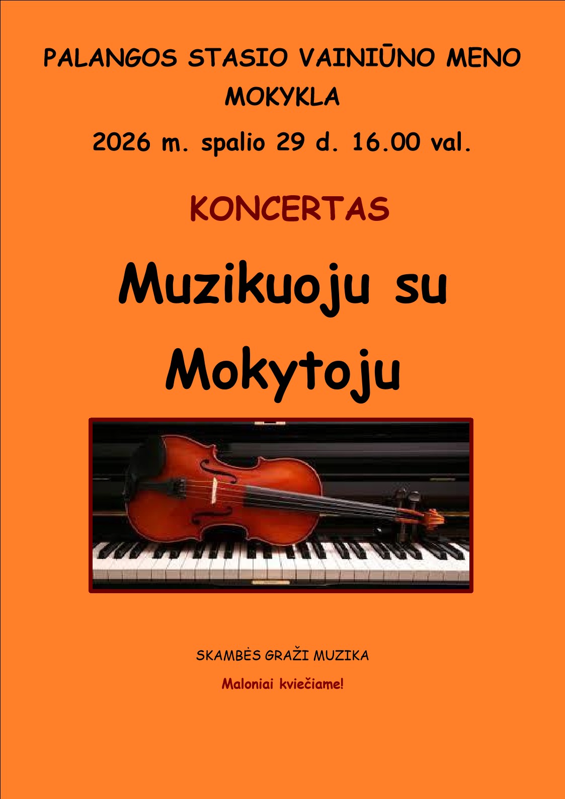 Kviečiame!